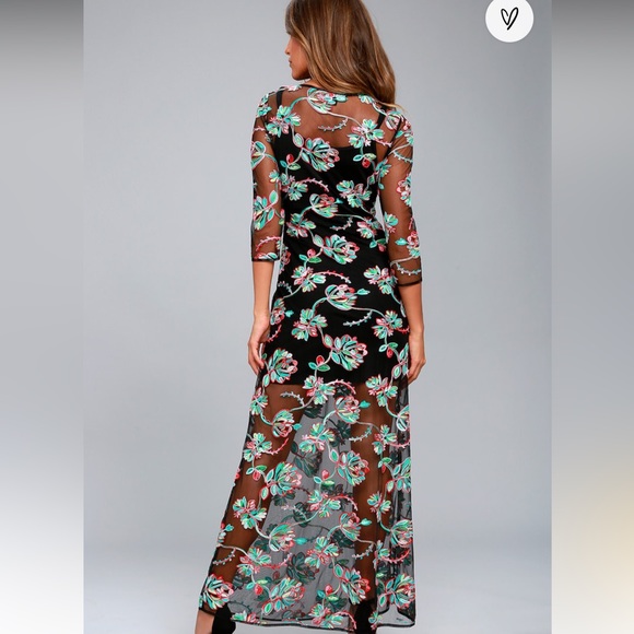 Darkly Dreamy🌙Electric Mesh Maxi - Picture 5 of 13